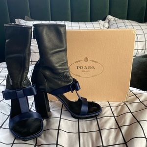 rare Prada ankle boots